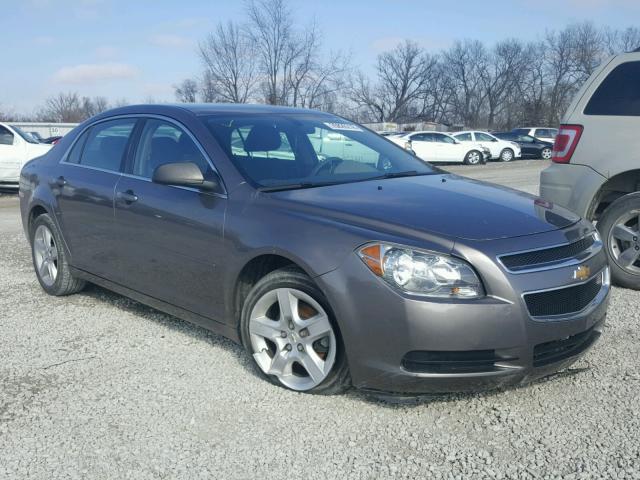 1G1ZA5EU3BF369649 - 2011 CHEVROLET MALIBU LS GRAY photo 1