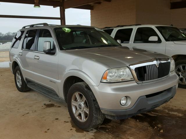 5LMEU68H43ZJ30184 - 2003 LINCOLN AVIATOR SILVER photo 1