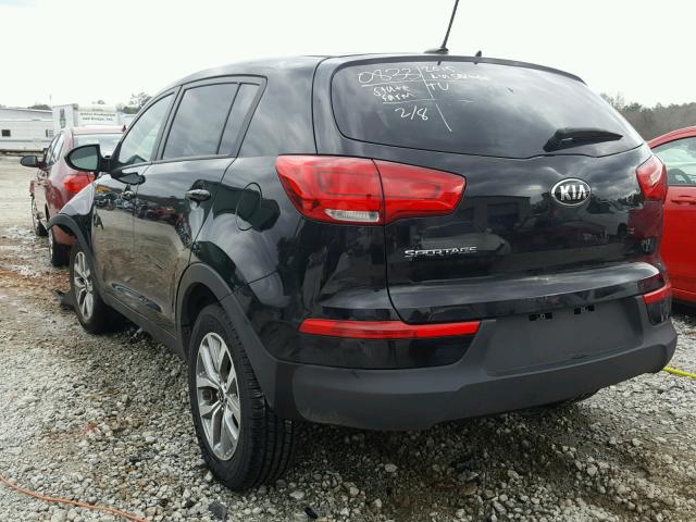 KNDPB3AC6F7757584 - 2015 KIA SPORTAGE L BLACK photo 3