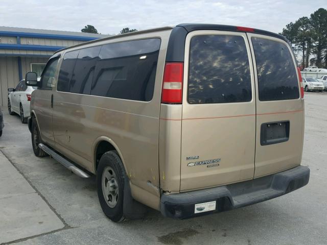 1GNFG154481215448 - 2008 CHEVROLET EXPRESS G1 GOLD photo 3