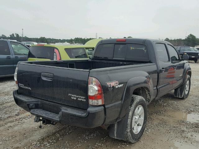 3TMKU4HN7AM026369 - 2010 TOYOTA TACOMA DOU RED photo 4