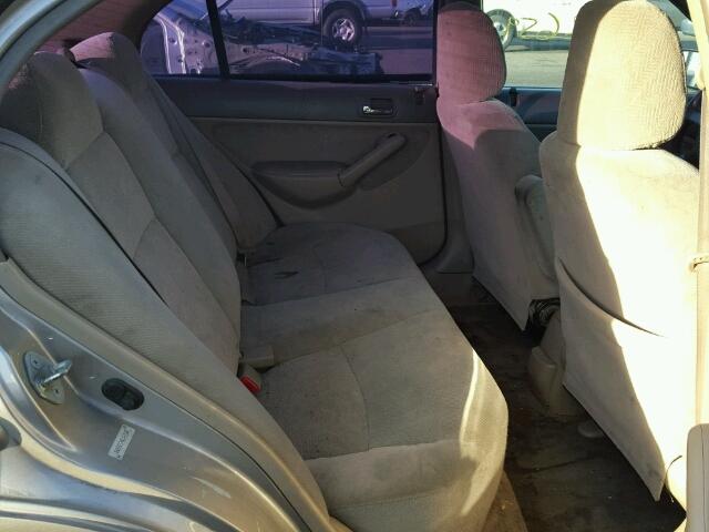 1HGES25742L047102 - 2002 HONDA CIVIC EX თაფლისფერი ფოტო 6