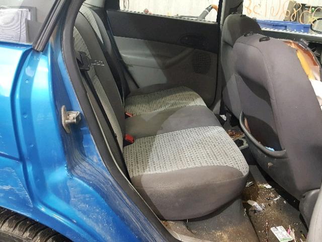 1FAHP34N87W213135 - 2007 FORD FOCUS ZX4 BLUE photo 6