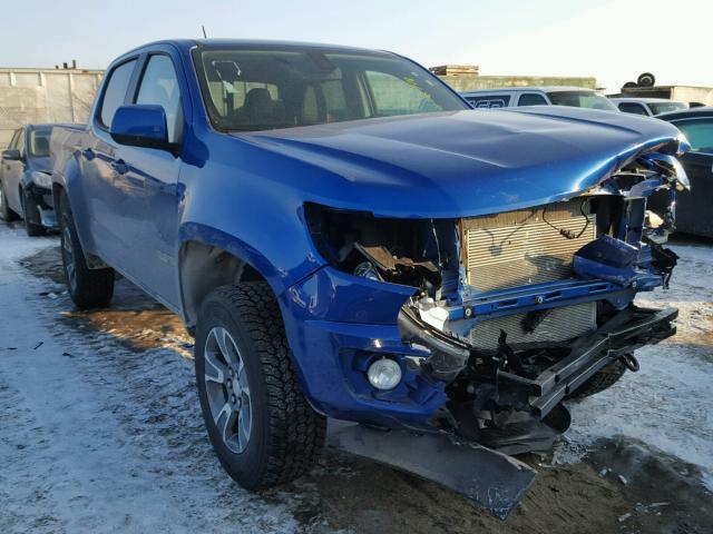 1GCGTDEN5J1110779 - 2018 CHEVROLET COLORADO Z BLUE photo 1