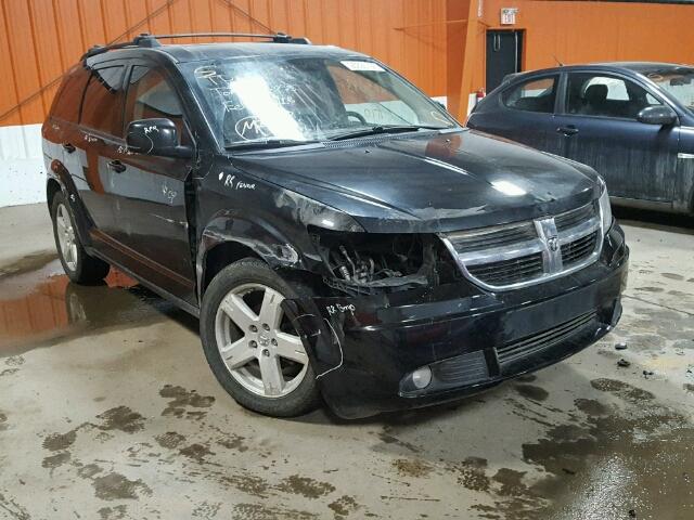 3D4GG57V09T515897 - 2009 DODGE JOURNEY SX BLACK photo 1