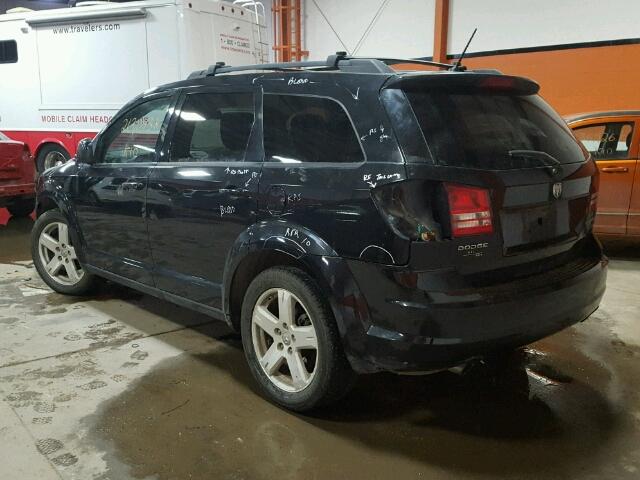 3D4GG57V09T515897 - 2009 DODGE JOURNEY SX BLACK photo 3