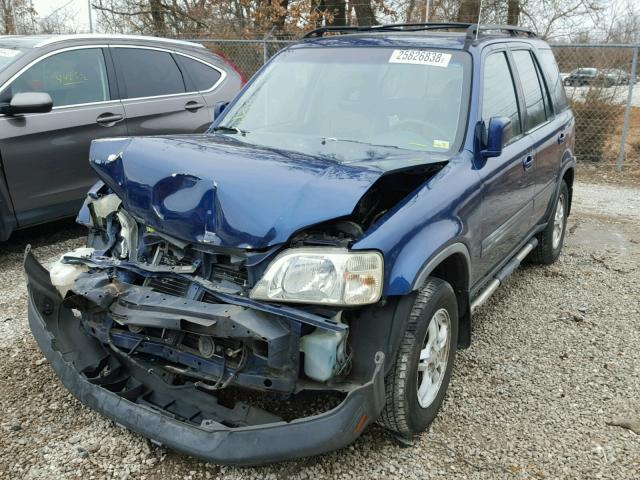 JHLRD1862XC060030 - 1999 HONDA CR-V EX BLUE photo 2