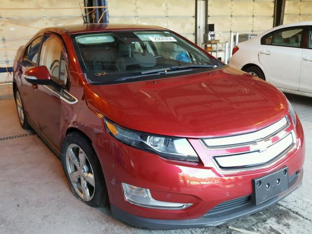 1G1RD6E4XDU120390 - 2013 CHEVROLET VOLT RED photo 1