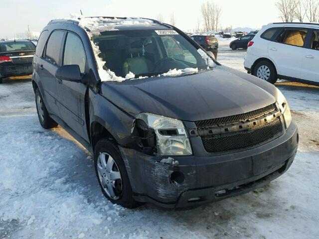 2CNDL73F276113771 - 2007 CHEVROLET EQUINOX LT BROWN photo 1