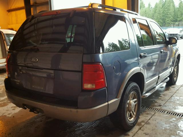 1FMZU63E02ZA53278 - 2002 FORD EXPLORER X BLUE photo 4