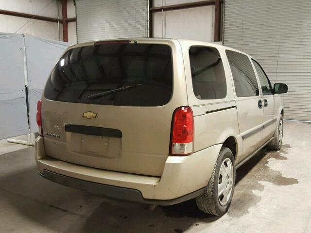 1GNDV23147D126049 - 2007 CHEVROLET UPLANDER L 棕色 照片 4