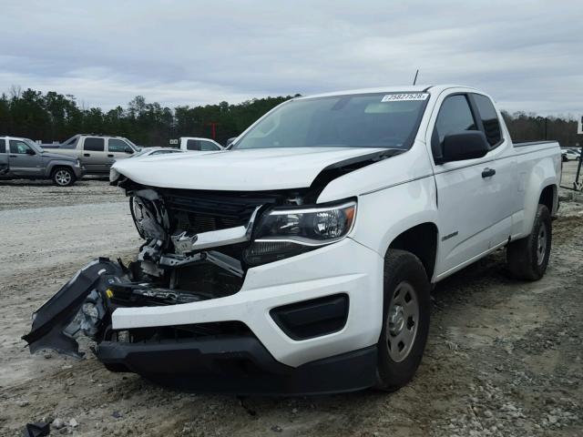 1GCHSAE35F1257177 - 2015 CHEVROLET COLORADO WHITE photo 2