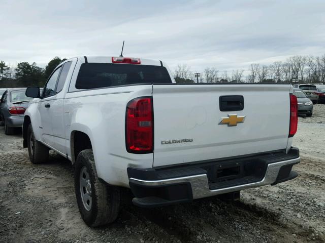 1GCHSAE35F1257177 - 2015 CHEVROLET COLORADO WHITE photo 3