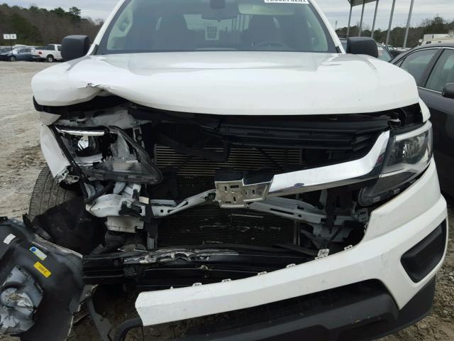 1GCHSAE35F1257177 - 2015 CHEVROLET COLORADO WHITE photo 7