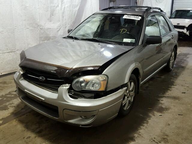 JF1GG68585H817633 - 2005 SUBARU IMPREZA OU GRAY photo 2