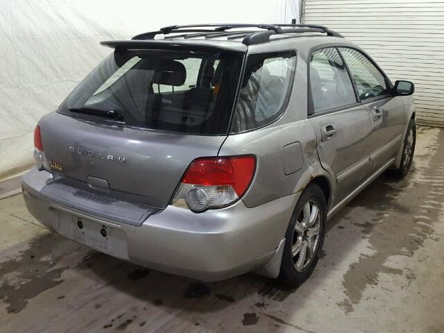 JF1GG68585H817633 - 2005 SUBARU IMPREZA OU GRAY photo 4