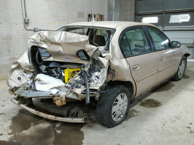 1G1ND52J93M549358 - 2003 CHEVROLET MALIBU BEIGE photo 4