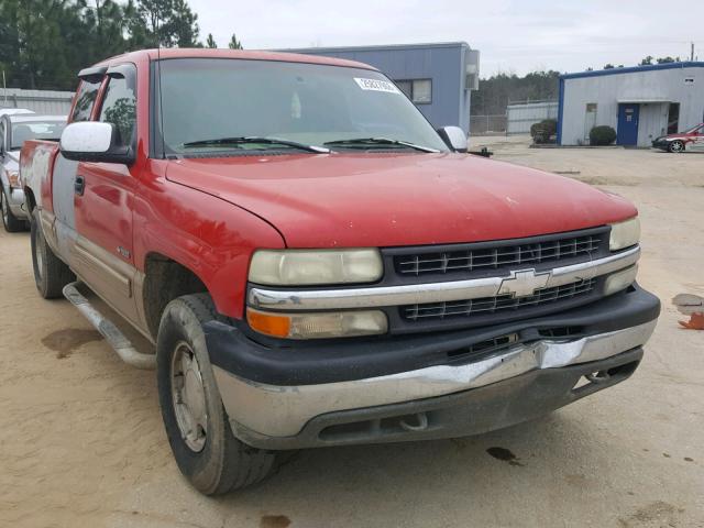 1GCEK19T7XE184028 - 1999 CHEVROLET SILVERADO RED photo 1