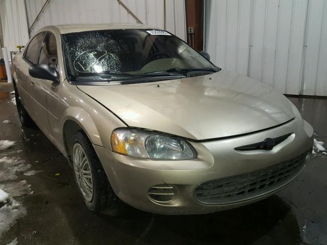 1C3EL46X63N513306 - 2003 CHRYSLER SEBRING LX BEIGE photo 1