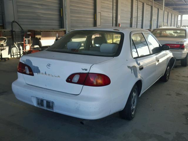 1NXBR12E2XZ223135 - 1999 TOYOTA COROLLA VE WHITE photo 4