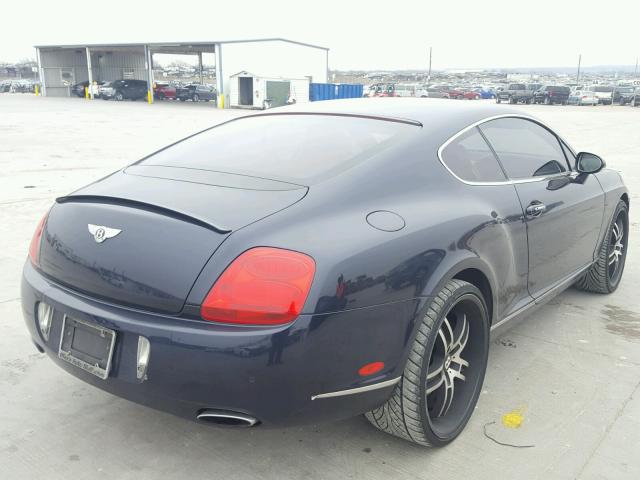 SCBCR63WX5C027124 - 2005 BENTLEY CONTINENTA BLUE photo 4