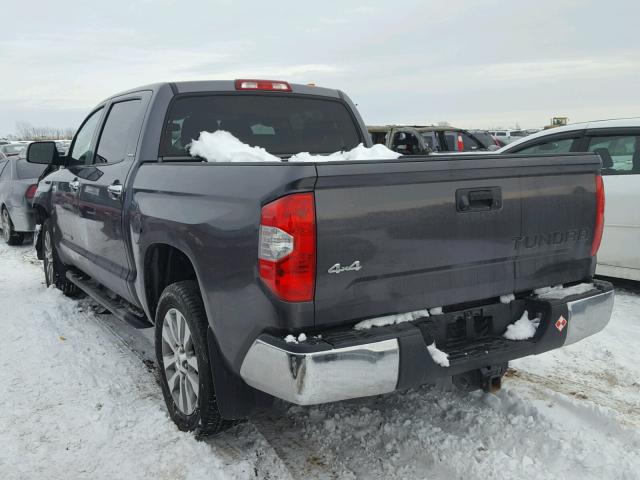 5TFHW5F18GX574166 - 2016 TOYOTA TUNDRA CRE GRAY photo 3