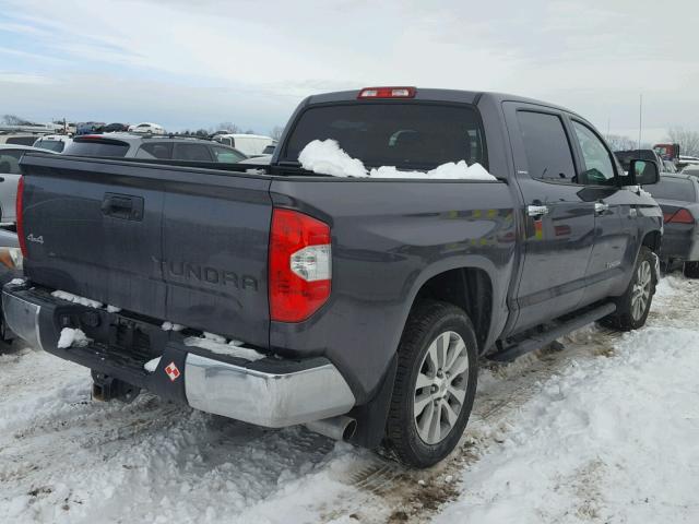 5TFHW5F18GX574166 - 2016 TOYOTA TUNDRA CRE GRAY photo 4