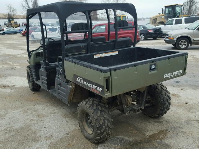 4XAWH68A882705980 - 2008 POLARIS RANGER CRE GREEN photo 3