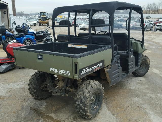 4XAWH68A882705980 - 2008 POLARIS RANGER CRE GREEN photo 4