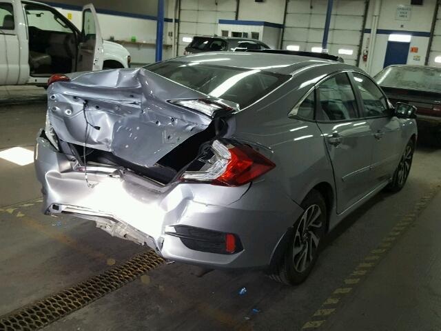 2HGFC2F74GH567594 - 2016 HONDA CIVIC EX ვერცხლისფერი ფოტო 4