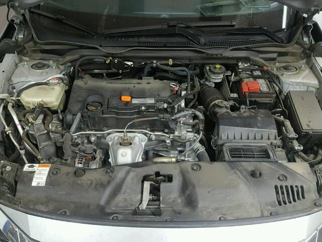 2HGFC2F74GH567594 - 2016 HONDA CIVIC EX ვერცხლისფერი ფოტო 7