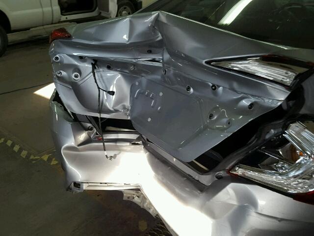 2HGFC2F74GH567594 - 2016 HONDA CIVIC EX ვერცხლისფერი ფოტო 9