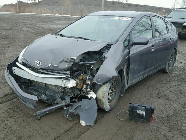 JTDKB20U393470567 - 2009 TOYOTA PRIUS CHARCOAL photo 2