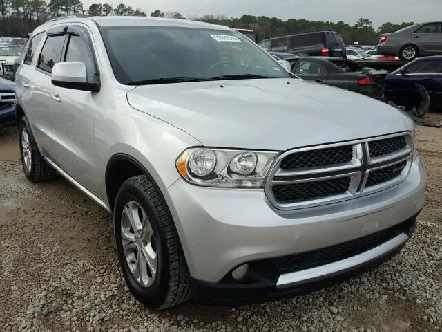 1C4RDHAG2DC582824 - 2013 DODGE DURANGO SX SILVER photo 1