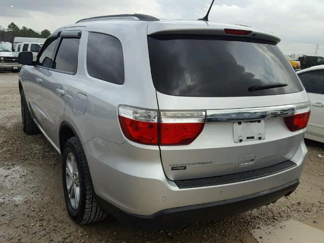 1C4RDHAG2DC582824 - 2013 DODGE DURANGO SX SILVER photo 3