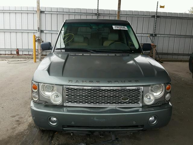 SALME11403A125923 - 2003 LAND ROVER RANGE ROVE GREEN photo 9