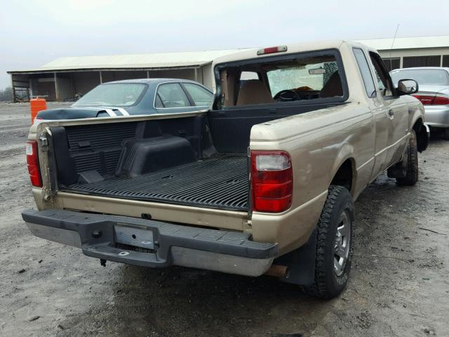 1FTYR14V32TA76172 - 2002 FORD RANGER SUP BEIGE photo 4