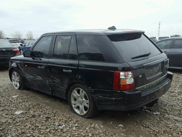 SALSF25426A934137 - 2006 LAND ROVER RANGE ROVE BLACK photo 3