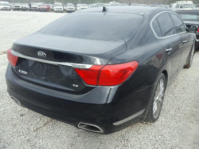 KNALW4D47F6017395 - 2015 KIA K900 BLACK photo 4