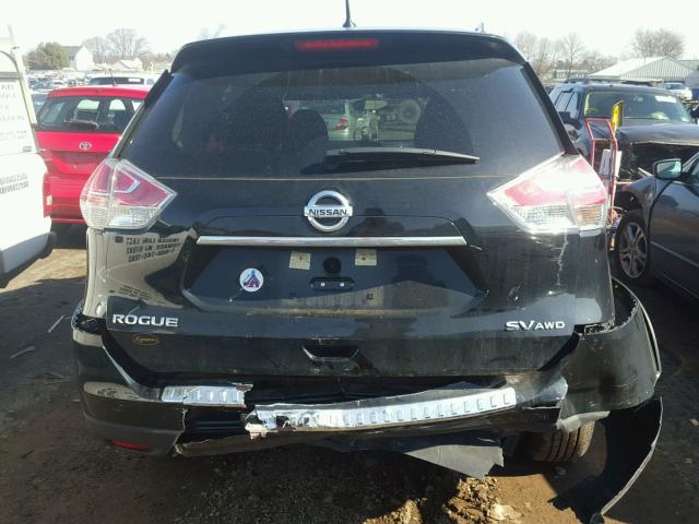 5N1AT2MK0FC783231 - 2015 NISSAN ROGUE S BLACK photo 9