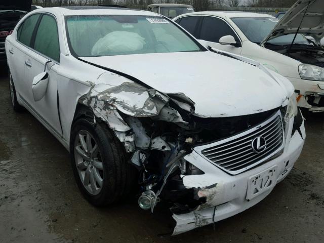 JTHBL46F875050451 - 2007 LEXUS LS 460 WHITE photo 1