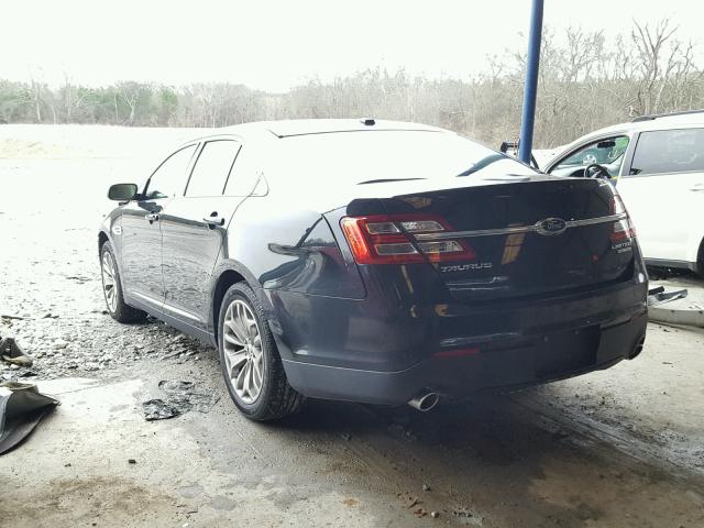 1FAHP2F83DG168421 - 2013 FORD TAURUS LIM BLACK photo 3