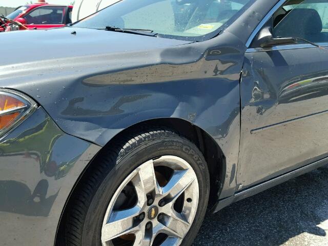 1G1ZH57B59F245318 - 2009 CHEVROLET MALIBU 1LT 灰色 照片 9