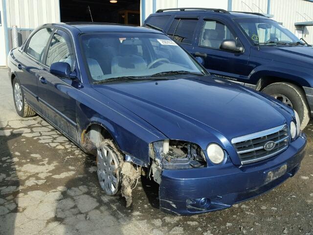 KNAGD126X65453402 - 2006 KIA OPTIMA LX BLUE photo 1