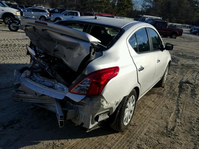 3N1CN7AP5JK402127 - 2018 NISSAN VERSA S SILVER photo 4