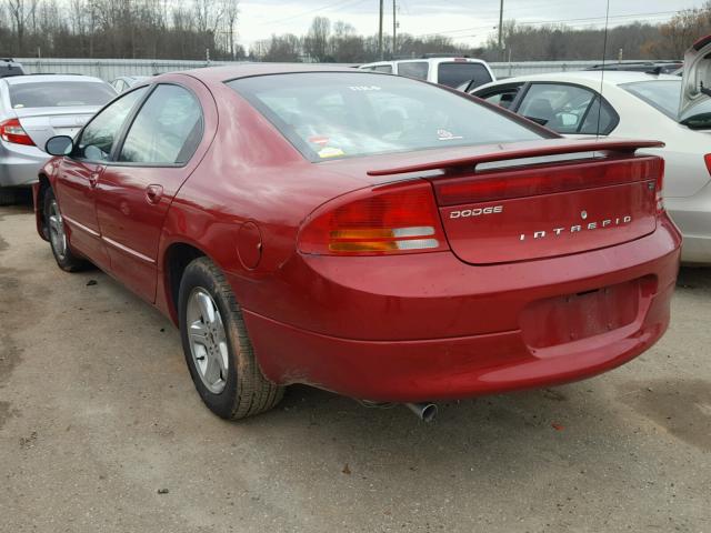 2B3HD56G44H599528 - 2004 DODGE INTREPID E RED photo 3