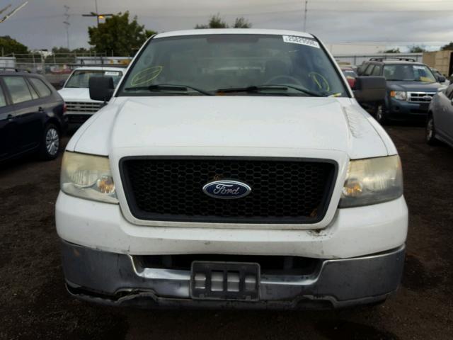 1FTRX12W14NC45439 - 2004 FORD F150 WHITE photo 9