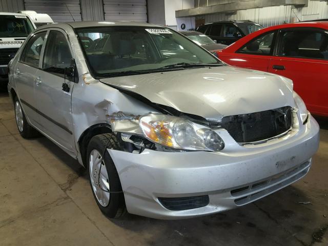 1NXBR32E13Z104417 - 2003 TOYOTA COROLLA CE SILVER photo 1