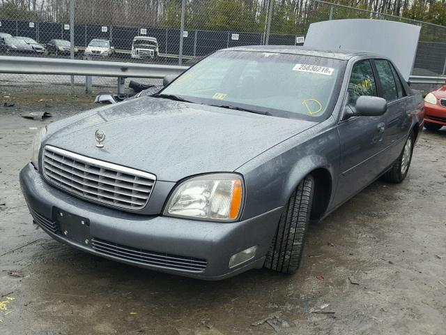 1G6KD54Y25U260557 - 2005 CADILLAC DEVILLE GRAY photo 2