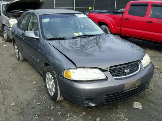 3N1CB51D51L470084 - 2001 NISSAN SENTRA XE GRAY photo 1